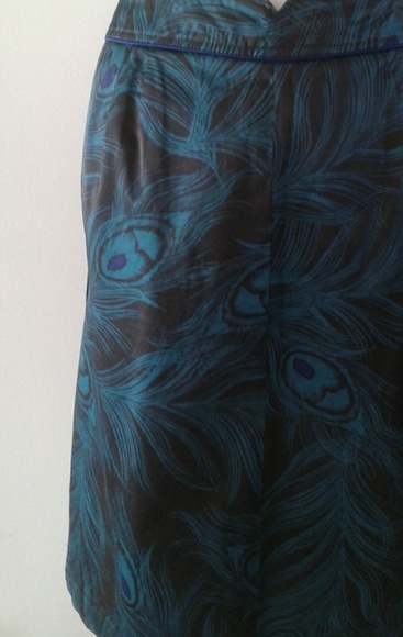 💥3/$20 Tropical printed midi skirt sz.16 - Picture 4 of 8